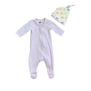Monica + Andy Organic Footie & Hat